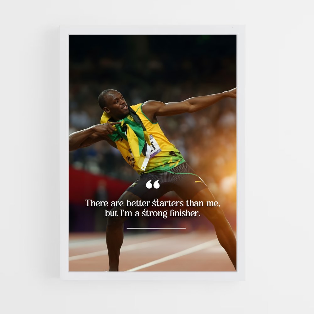 Poster Lancer d'Émeraude – affiche Athlétisme (vue 3)